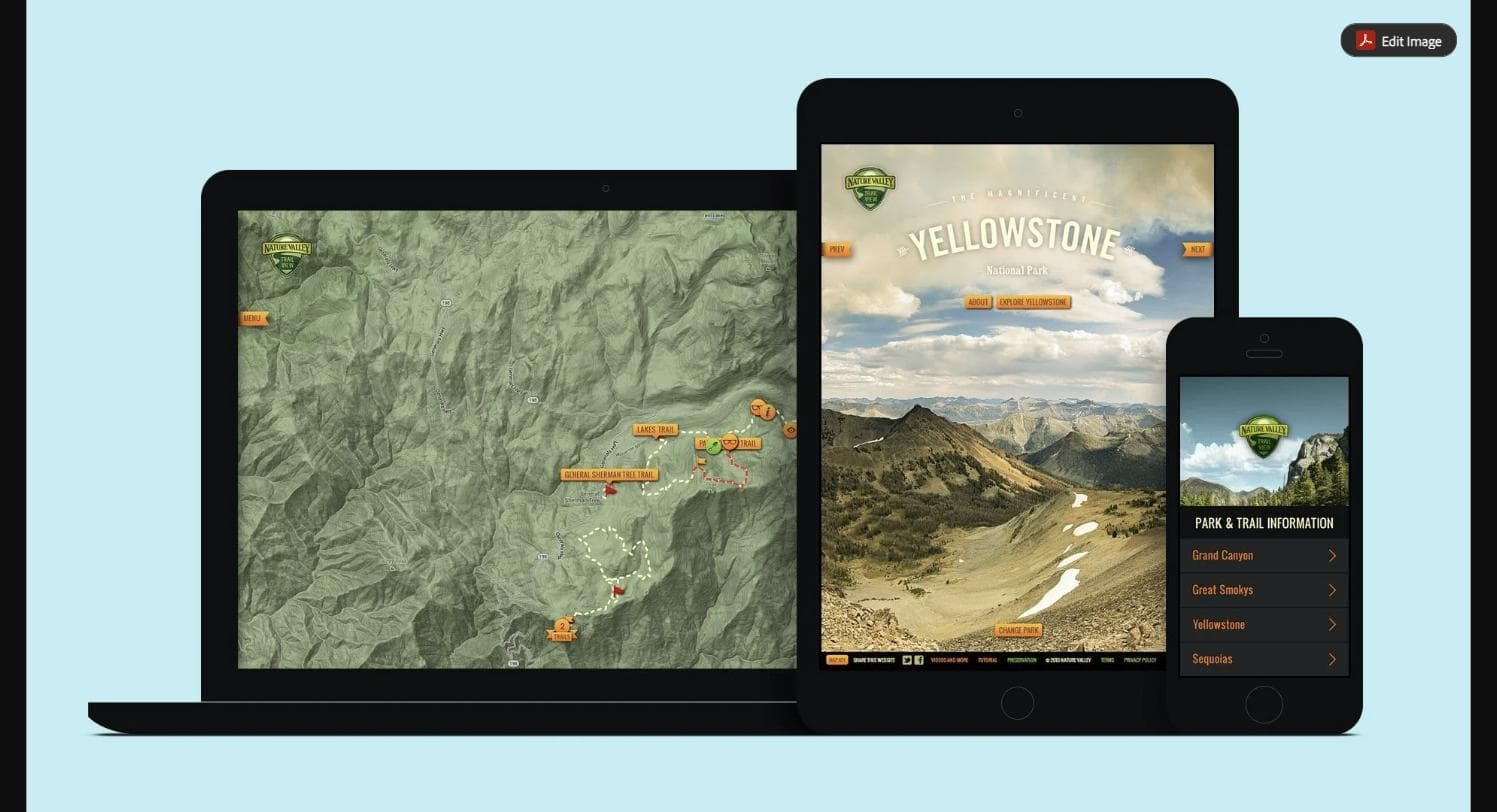 Nature Valley | Trail View | Mapping the National Parks